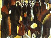 August Macke, Leave Taking